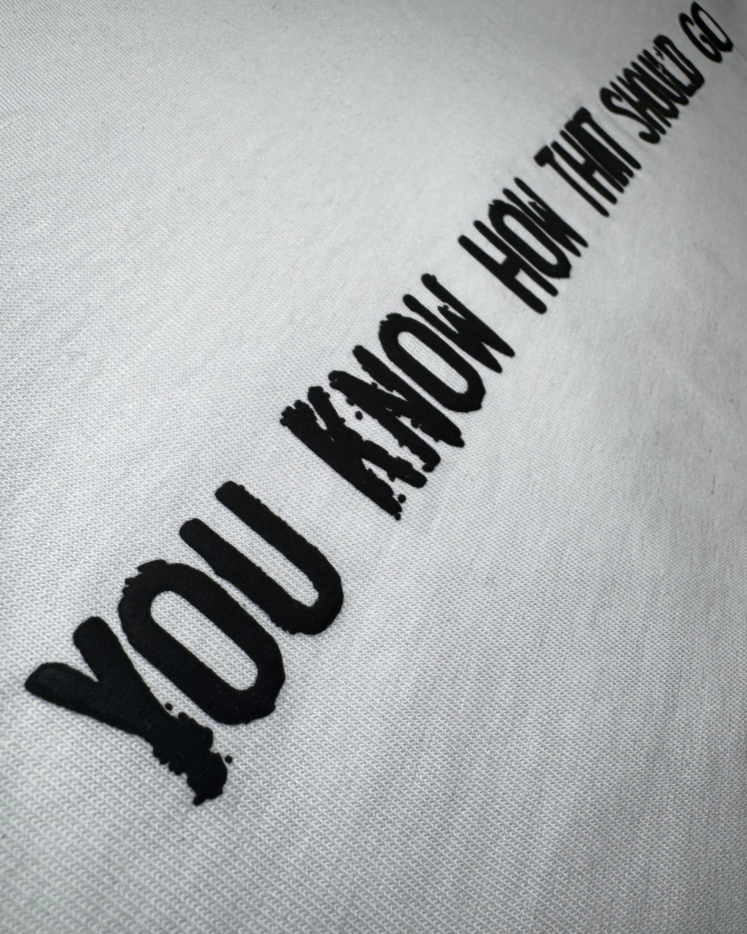 White oversized short-sleeved t-shirt - The 6