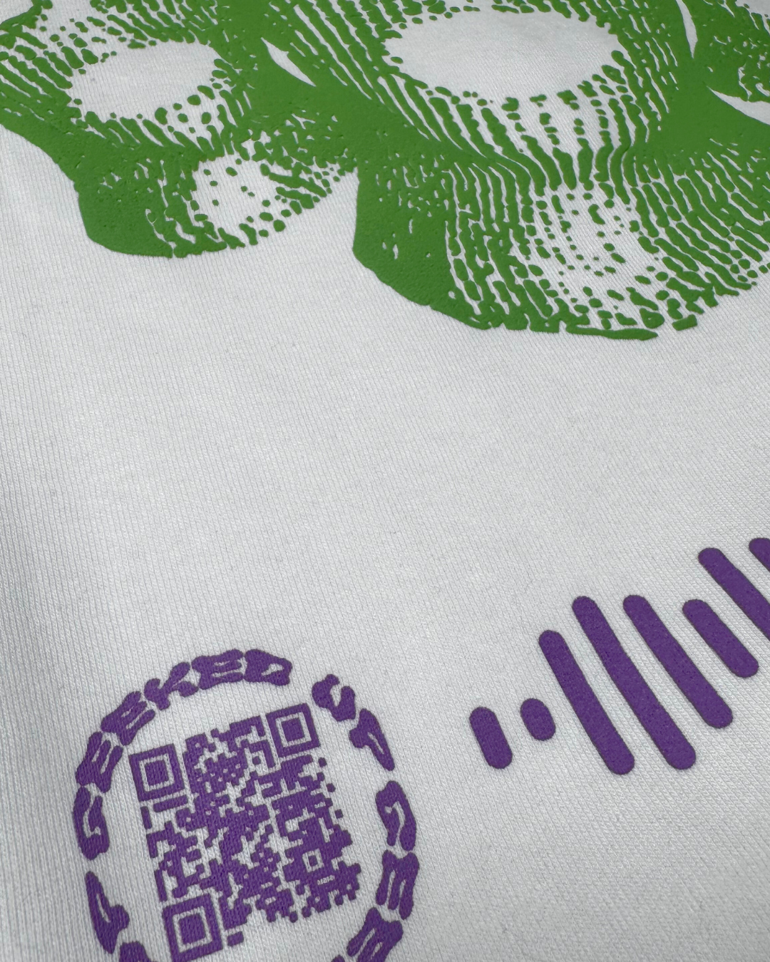 White baggy sweatshirt - Cactus