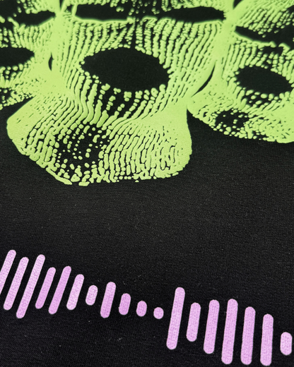 Black baggy sweatshirt - Cactus