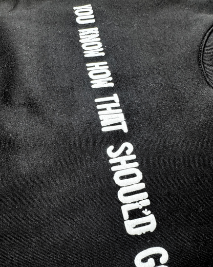 Black Sweatshirt - The 6