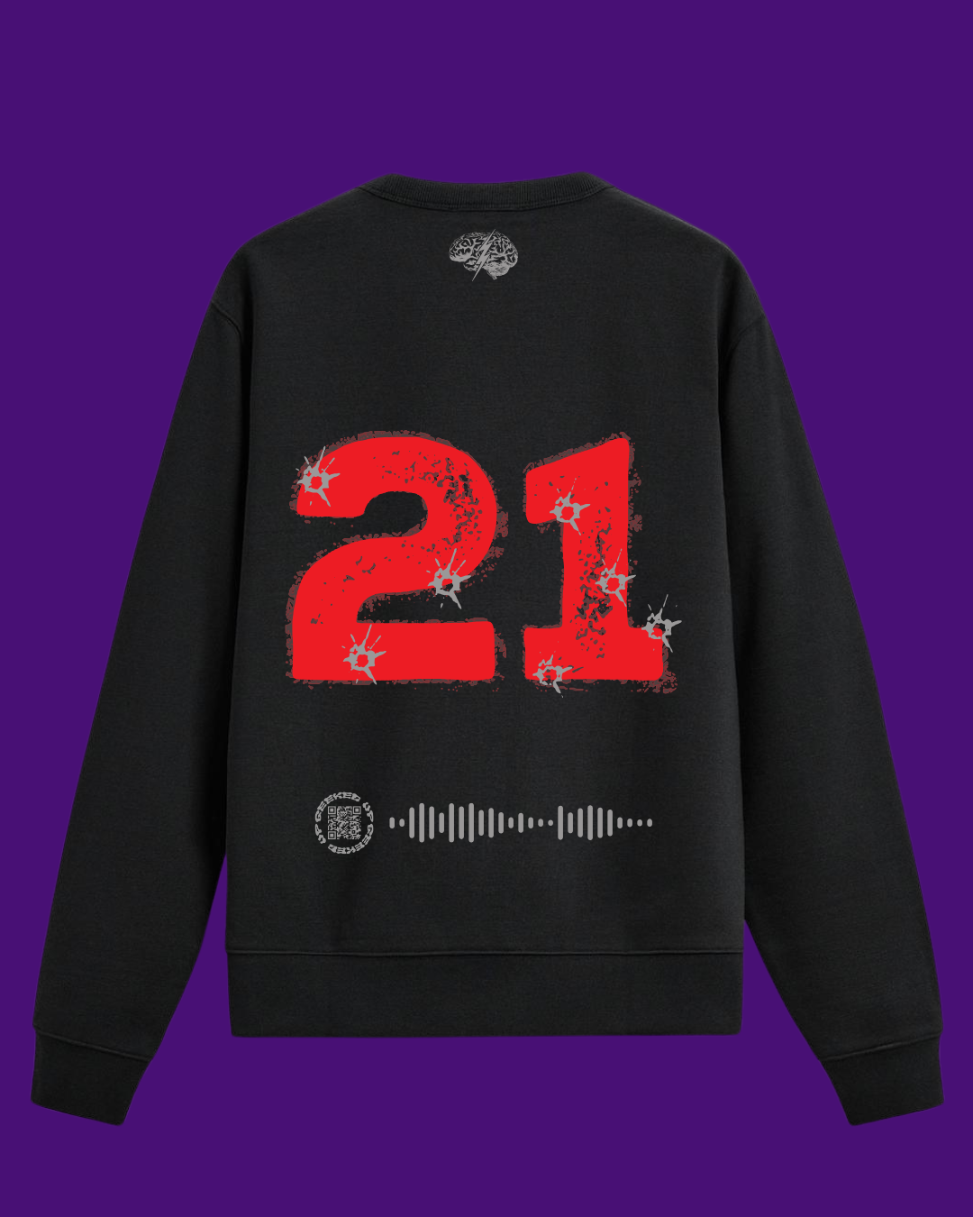 Felpa nera - 21