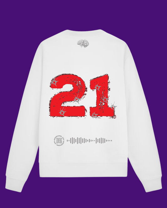 Felpa bianca - 21