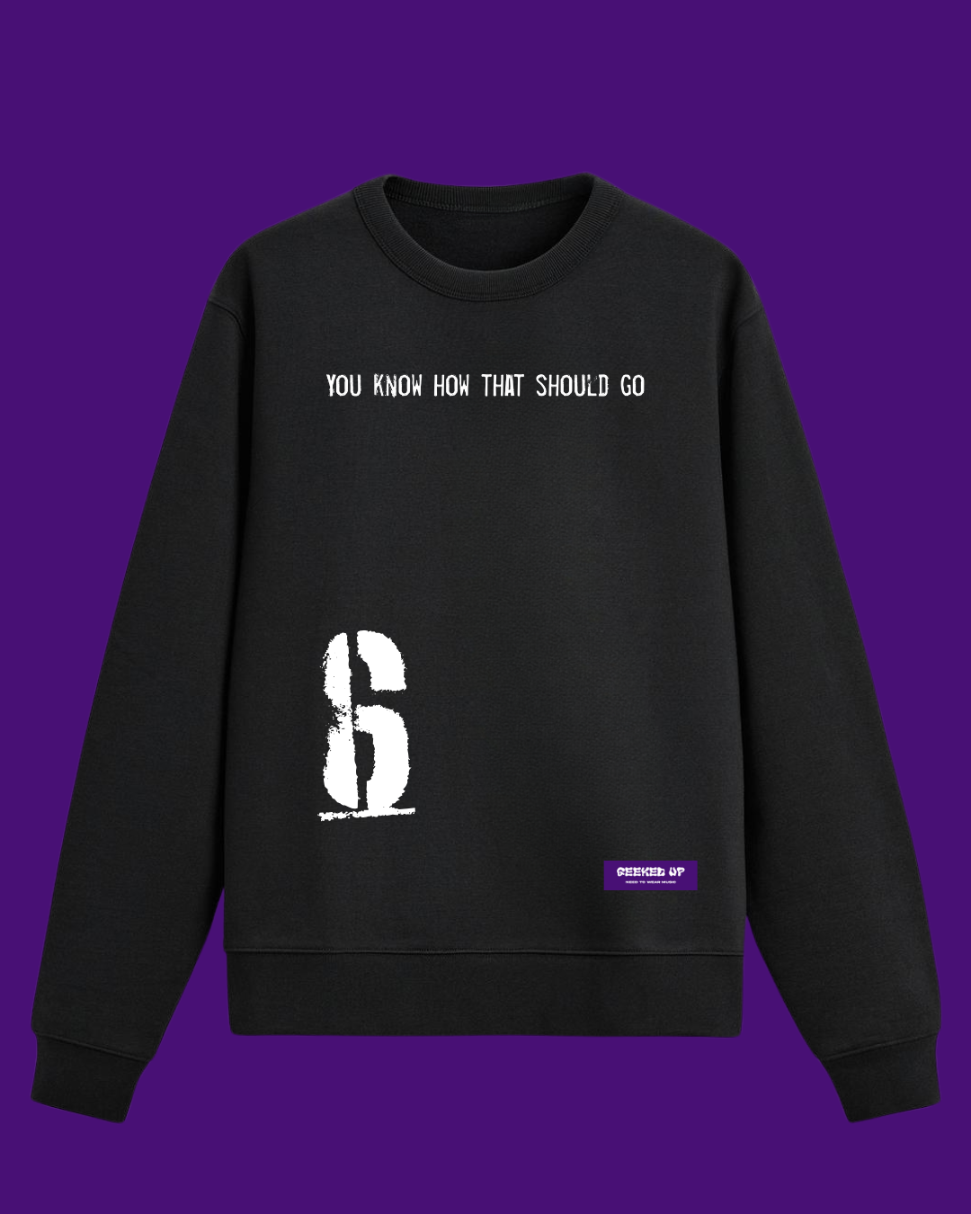 Felpa nera - The 6
