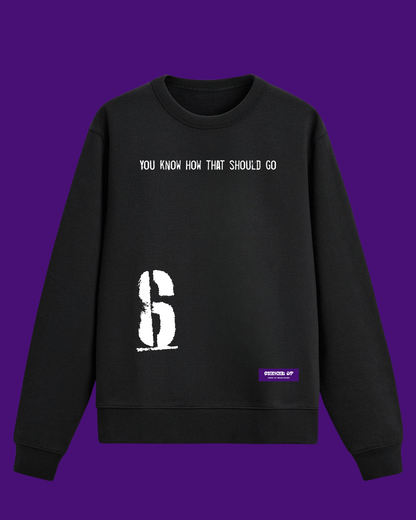 Felpa nera - The 6