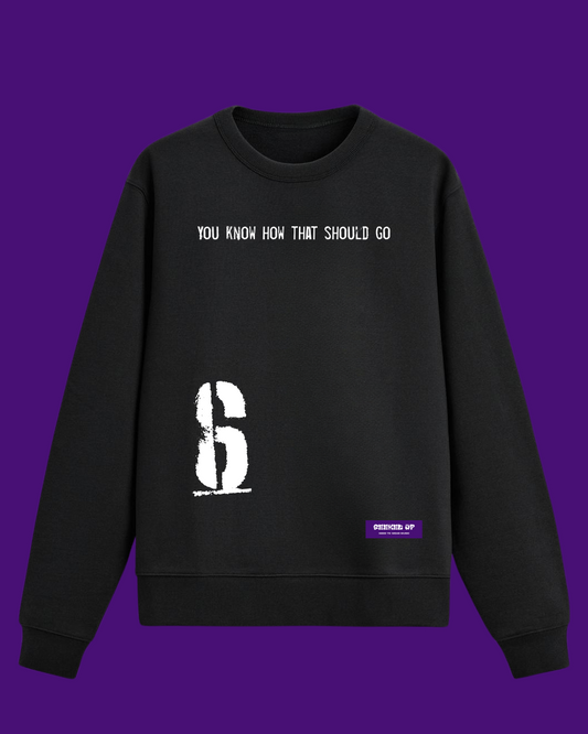 Felpa nera - The 6