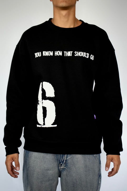 Black Sweatshirt - The 6