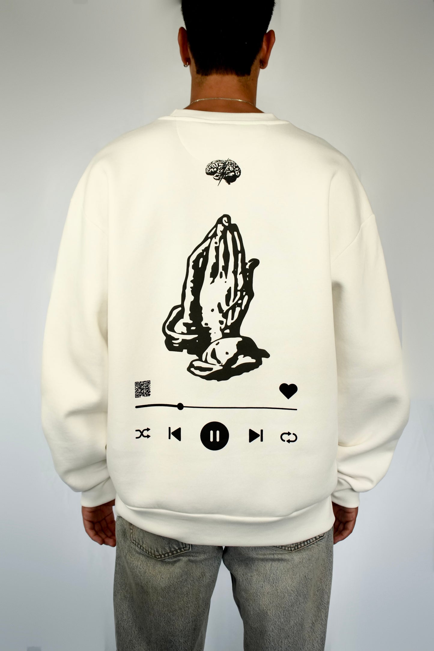 White Sweatshirt - The 6