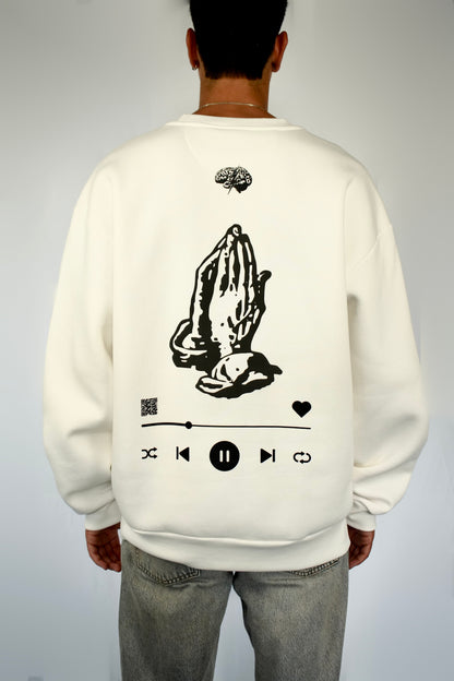 White Sweatshirt - The 6