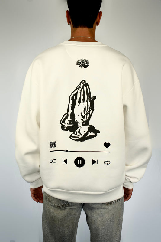 White Sweatshirt - The 6